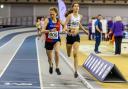 Charlotte Clare winning the Under 20s 1500 metres in Glasgow. Photo: Bobby Gavin