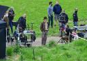 Harrison Ford filming in the Borders - Photo Neil Renton