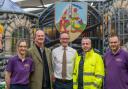 Borders MP John Lamont visits Laughing Ducks Soft Play in Coldstream