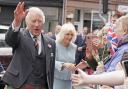 King and Queen visit Great Tapestry of Scotland visitors centre Photo PA Wire