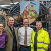 Borders MP John Lamont visits Laughing Ducks Soft Play in Coldstream
