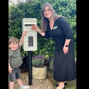 Memorial post box which allows people to send ‘Letters to Loved Ones'