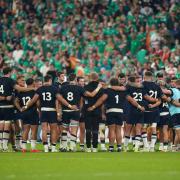 Scotland players following the defeat to Ireland