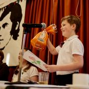St Ronan's Primary School Burns Lunch celebrations. Photo: Natalie Martin