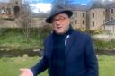 George Galloway in Jedburgh on April 29, 2021. Photo: George Galloway/Facebook