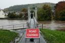Last year's flooding. Photo: Mark Gillham / Peeblesshire News Camera Club