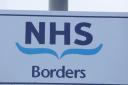 NHS Borders sign. Photo: Helen Barrington