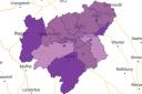 The interactive map splits the Borders into 30 neighbourhoods