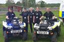 Police Scotland officers at Countryside Day 2022