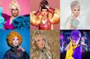 Global drag stars from the RuPaul's Drag Race universe, as well as amazing local talent, will take to the stage in Innerleithen this weekend. Pictured, Killer Queen, Choriza May, Scarlett Harlett, Sederginne, Lourde Godd, and Gladys Duffy. Photo: