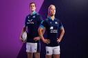 Scott Cummings and Jenny Maxwell model  the new Scotland rugby kit - Picture Scottish Rugby