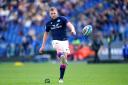 Scotland's Finn Russell, who has won a Scotland call-up after fellow stand-off Adam Hastings suffered a head injury during Saturday's win over Fiji. Photo Mike Egerton PA Wire
