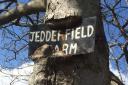 Jedderfield Farm sign