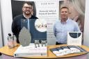 The attached photo shows Matthew Brook (left), Head of Memorialisation at Westerleigh Group, and Jonathan Burton Director at EverWith, showing some of the memorial jewellery. Photo: Westerleigh Group