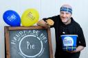 Gareth Easton, owner of Pie, in Innerleithen, is hoping to raise significant funds for My Name’5 Foundation.