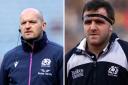 Gregor Townsend and Tom Smith Photo PA Wire