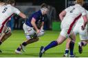 Rhys Tait in action for Scotland U20s - Image John Preece
