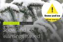 Yellow weather warning for snow and ice from early hours on Monday morning