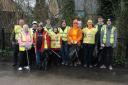 Gala Waterways Group at annual spring clean