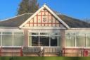 The front of Peebles Bowling Club