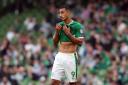 Republic of Ireland striker Adam Idah is happy to battle for his place at club and international levels (Niall Carson/PA)