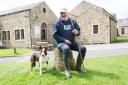 Willie Torrens, of Killen, Castlederg in County Tyrone, with Jed,