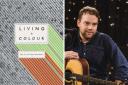 Scott Hutchison with Living in Colour book