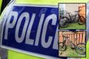 The stolen bikes. Photos: Police Scotland