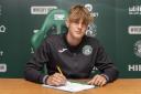 Jay McGarva signs pro contract with Hibs