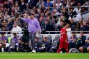 Liverpool manager Jurgen Klopp saw his nine-man side beaten at Spurs (John Walton/PA)
