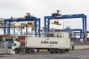 A green/red lane system for the movement of goods comes into effect into Northern Ireland on Sunday (Liam McBurney/PA)