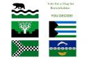 Flag for Berwickshire competition