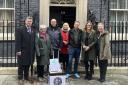 DVLA Petition delivered to Downing Street