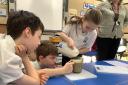 Broughton PS pupils focussing on cooking