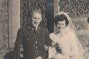 Dr Allen and Dr Margaret Wilson on their wedding day