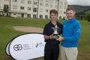 Darren Howie, seen here winning the Stephen Gallacher Foundation Trophy, has been called up to represent Scotland at the European Amateur Team Championships next month.
