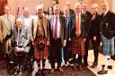 Mr Mundell was one of the guests at the Conservative Burns Supper