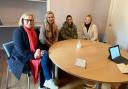 Rachael Hamilton MSP met with campaigners from Endometriosis South of Scotland. Photo: Borders Conservatives