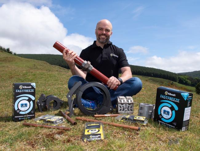 Ross Dickinson has spoken about how his time at Borders College helped him in his career in plumbing. Photo: Colleges Scotland