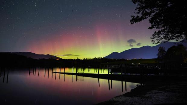 Peeblesshire News: The Northern Lights may appear on Saturday (PA)