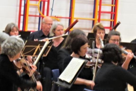 Peeblesshire News: Peebles Orchestra earlier this year Peeblesshire News: Peebles Orchestra earlier this year