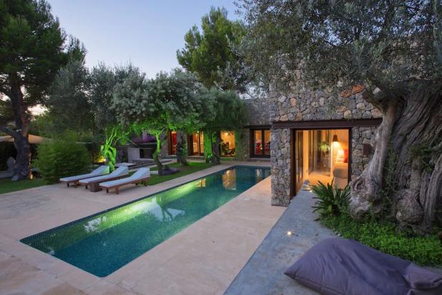 Peeblesshire News: Stunning Modern Design Villa Set On Mountain On Unique Location, Terraces & Pool - Majorca, Spain. Credit: Vrbo
