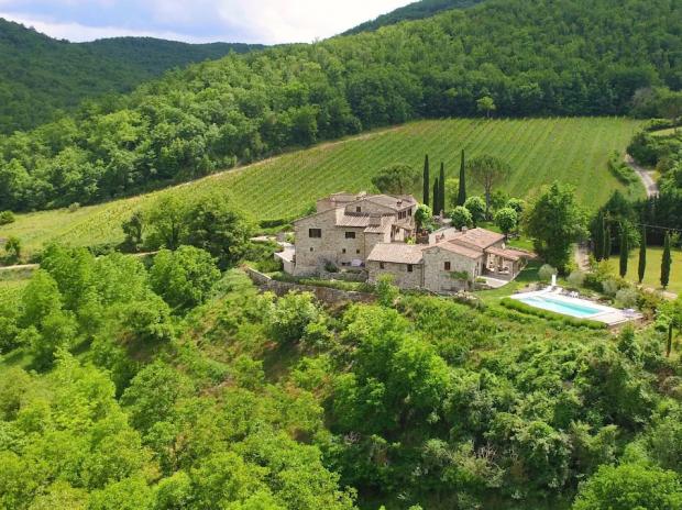 Peeblesshire News: Villa San Piero: Perfect Vacation in Chianti with Pool, Panorama, Privacy - Tuscany, France. Credit: Vrbo