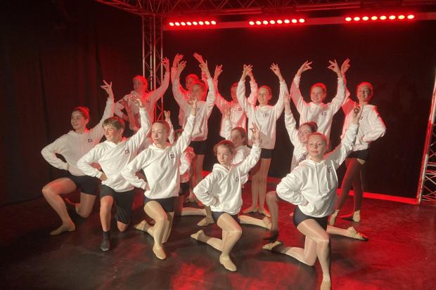 Borders dancers at the Edinburgh Fringe at the weekend. Photo: Fiona Henderson School of Dance
