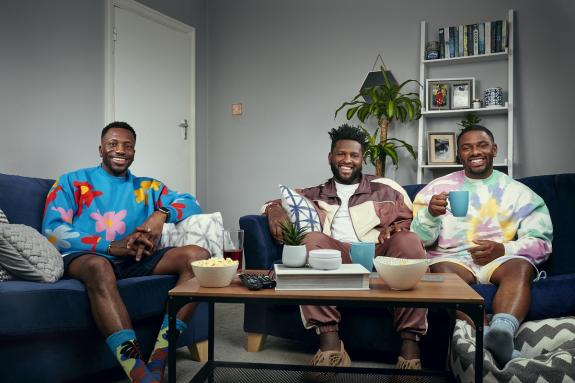 Peeblesshire News: Pictures of the new series of Gogglebox including brothers Tremaine, Twaine and Tristan in Bristol. Picture: Channel 4 Peeblesshire News: Pictures of the new series of Gogglebox including brothers Tremaine, Twaine and Tristan in Bristol. Picture: Channel 4
