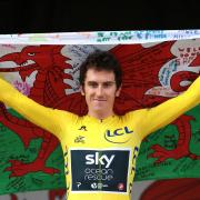 Former Tour de France champion Geraint Thomas will go for gold in the Men's Road Race on Saturday