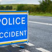 Police say to avoid A6094 and find alternative route following a two-vehicle crash