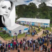 Joanna Lumley will talk about her book on the Queen