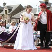 Biggar Gala Day 2022 with Fleming Queen Kelsey Brotherstone