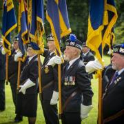 Legion Scotland cetenary celebration at Dryburgh Abbey